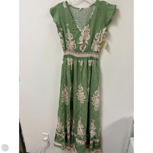 Dress Casual Maxi By Clothes Mentor In Green, Size: S