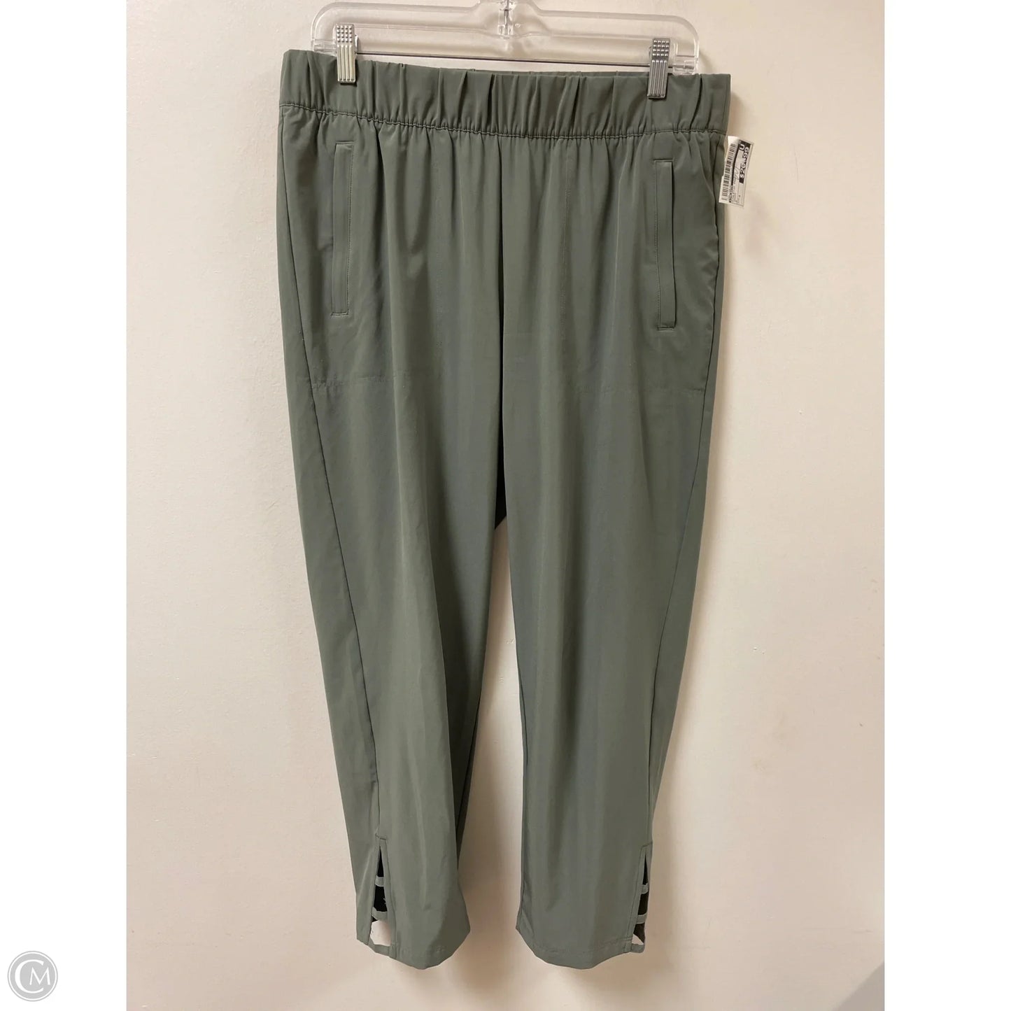 Athletic Pants By Talbots In Green, Size: 8