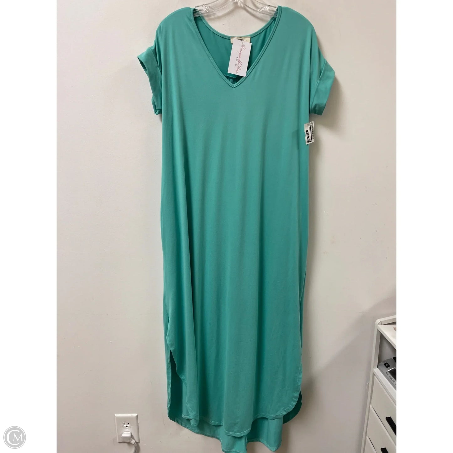 Dress Casual Maxi By Entro In Green, Size: M