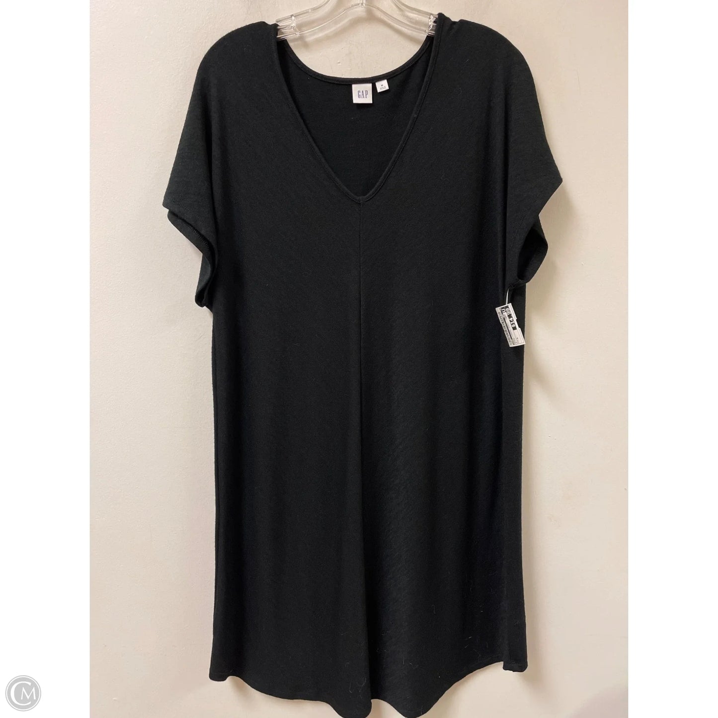 Dress Casual Midi By Gap In Black, Size: M