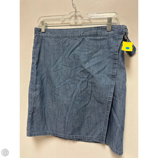 Skirt Mini & Short By J. Jill In Blue, Size: S