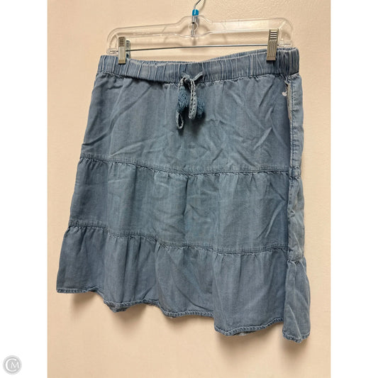 Skirt Mini & Short By J. Jill In Blue, Size: S