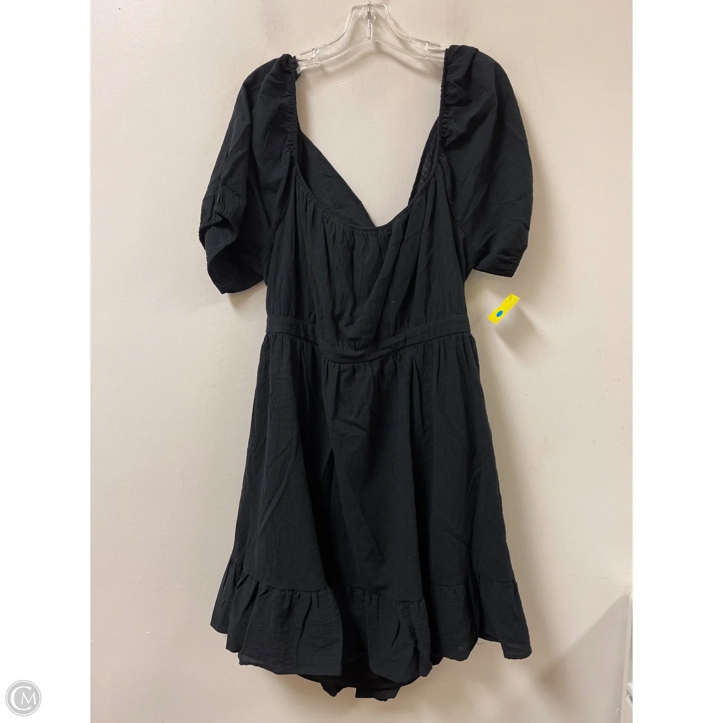 Dress Casual Short By Clothes Mentor In Black, Size: 3x