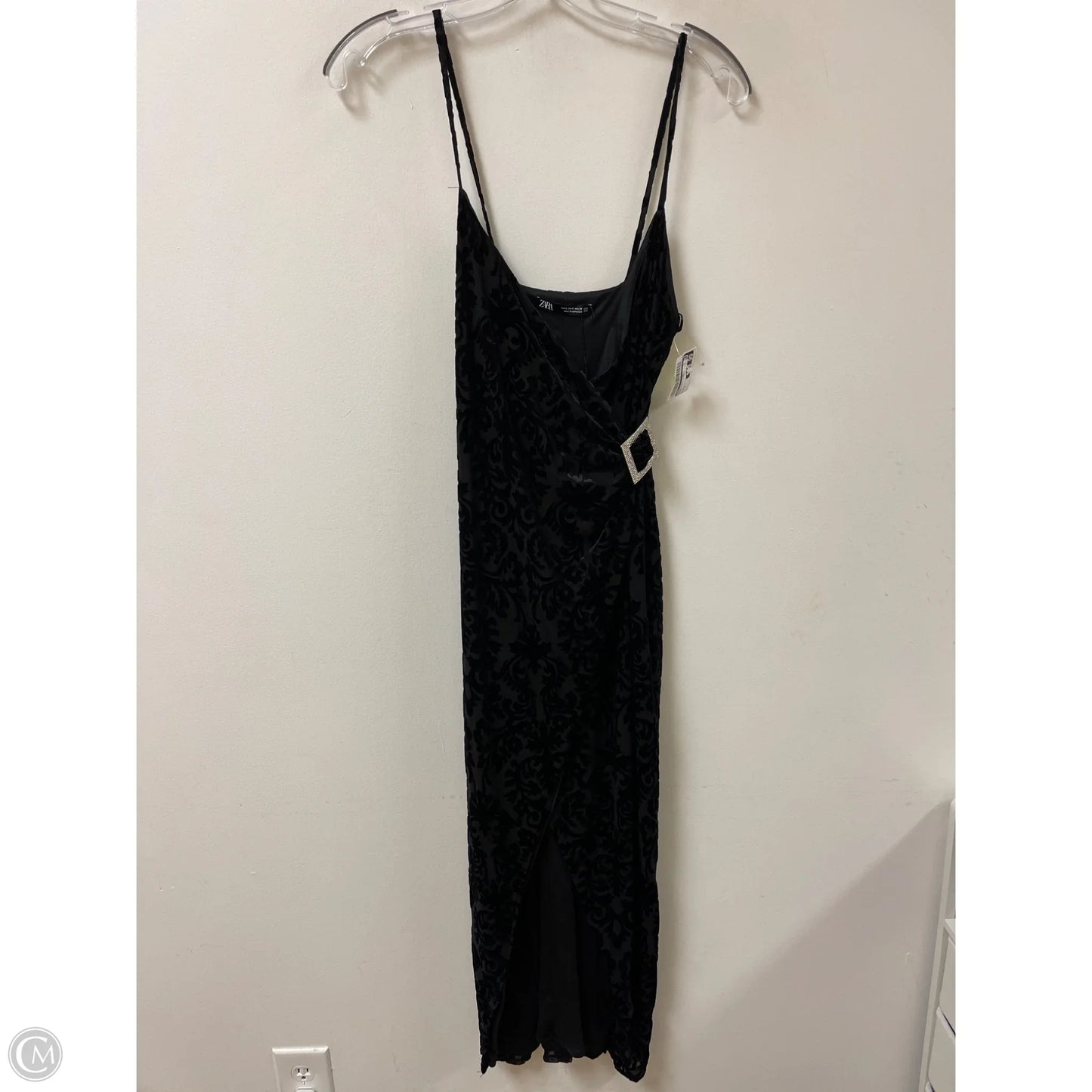 Dress Party Long By Zara In Black, Size: S