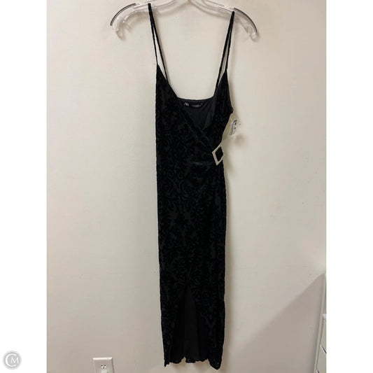 Dress Party Long By Zara In Black, Size: S
