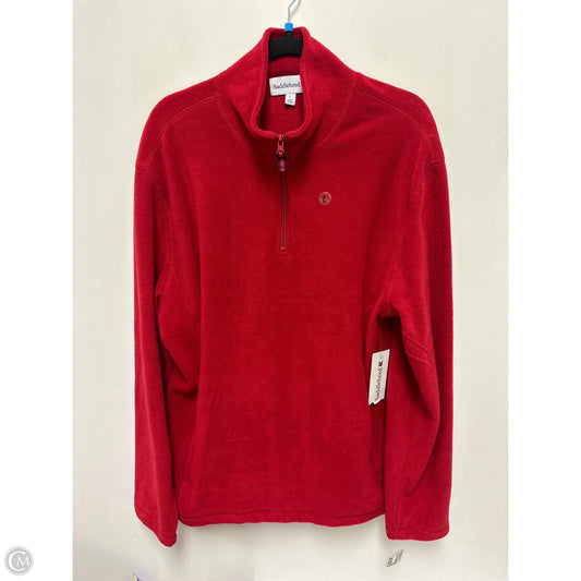 Sweater By Clothes Mentor In Red, Size: L