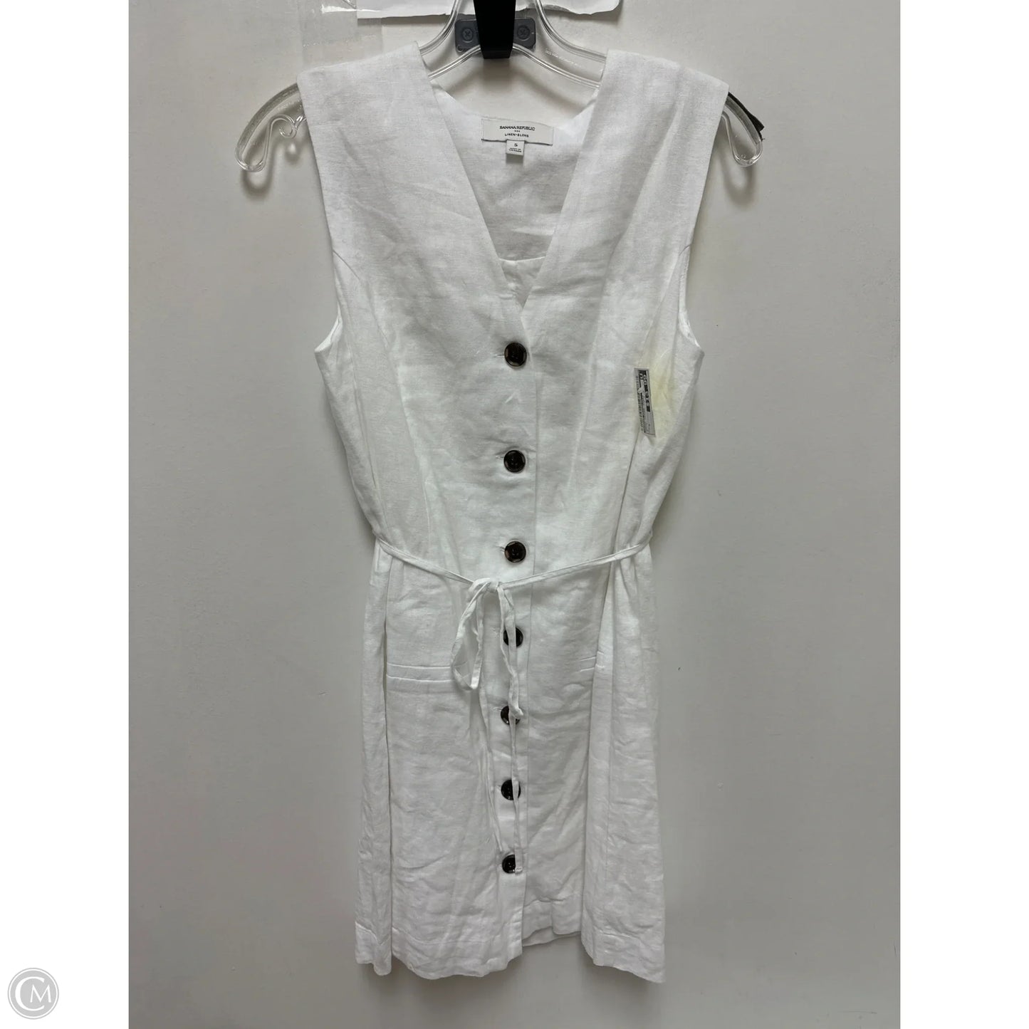 Dress Casual Short By Banana Republic In White, Size: S