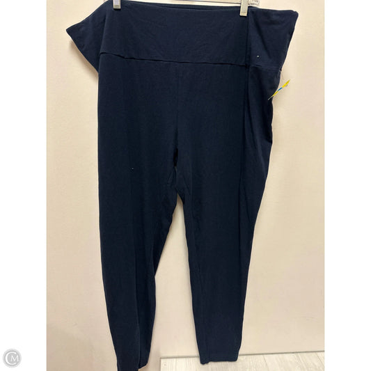 Pants Leggings By Terra & Sky In Navy, Size: 3x