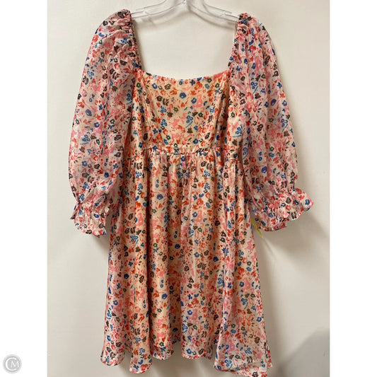 Dress Casual Short By Entro In Multi-colored, Size: L