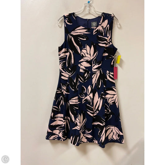 Dress Casual Midi By Vince Camuto In Blue, Size: L