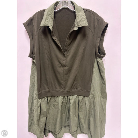 Dress Casual Short By Clothes Mentor In Green, Size: Xs