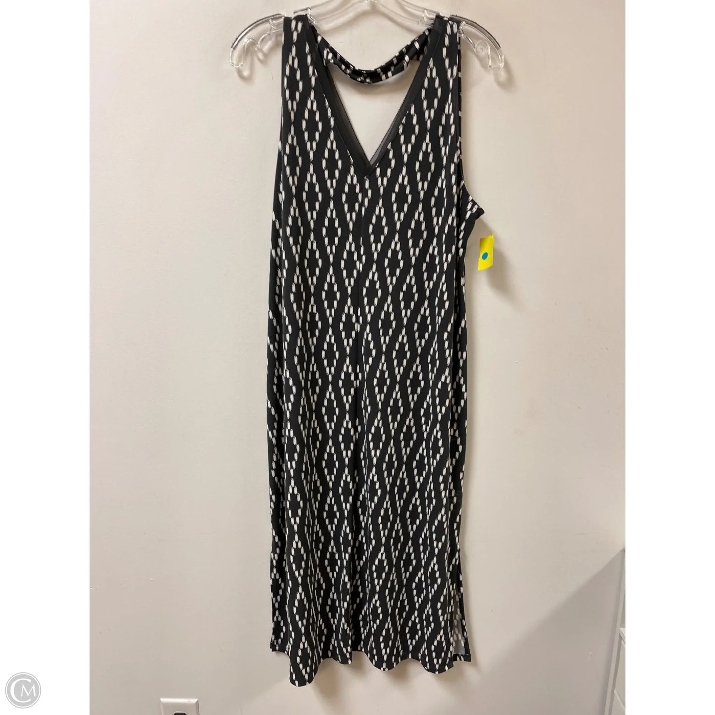 Dress Casual Maxi By Banana Republic In Grey, Size: L