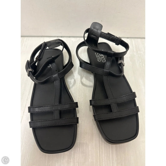 Sandals Flats By Franco Sarto In Black, Size: 7.5