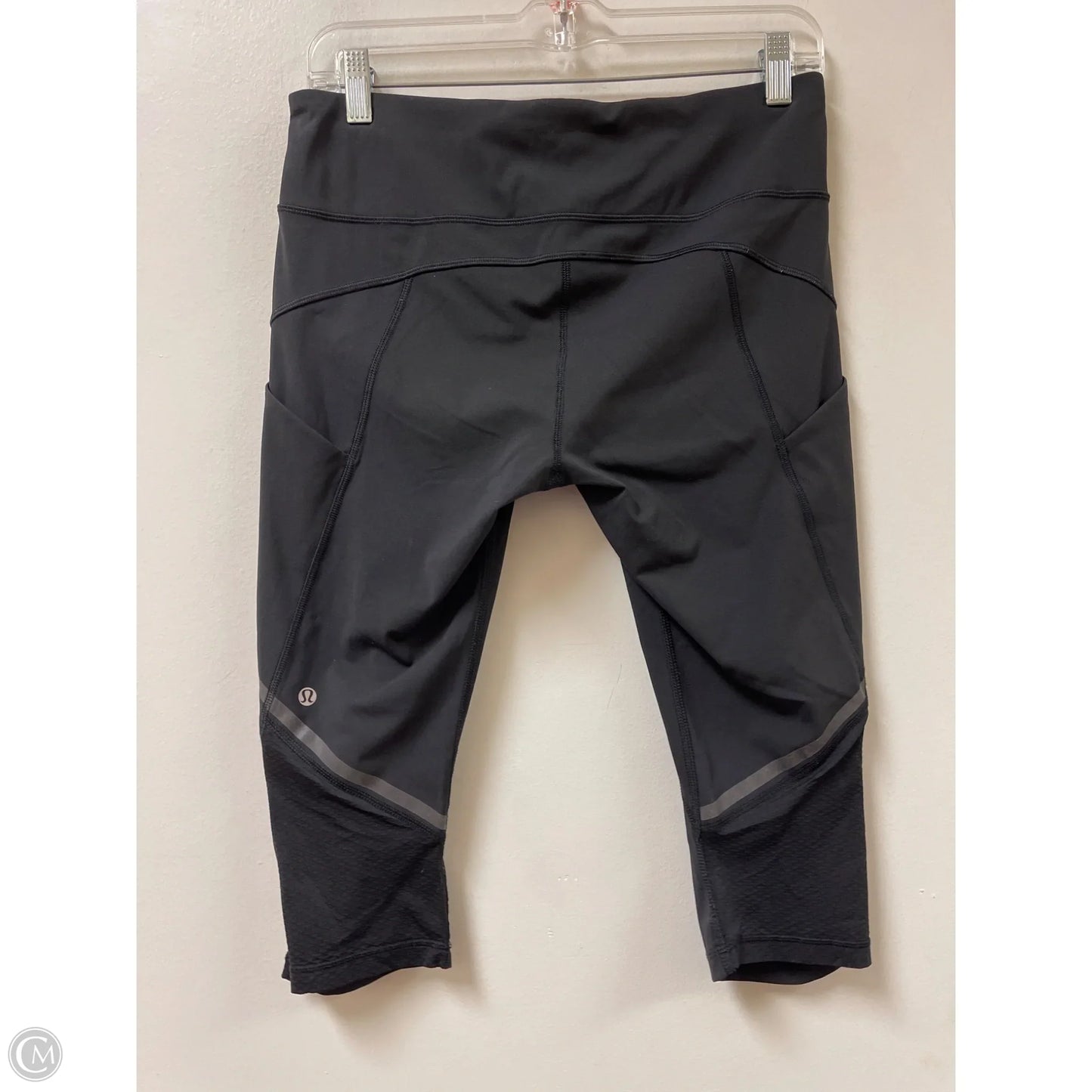 Athletic Capris By Lululemon In Black, Size: 8