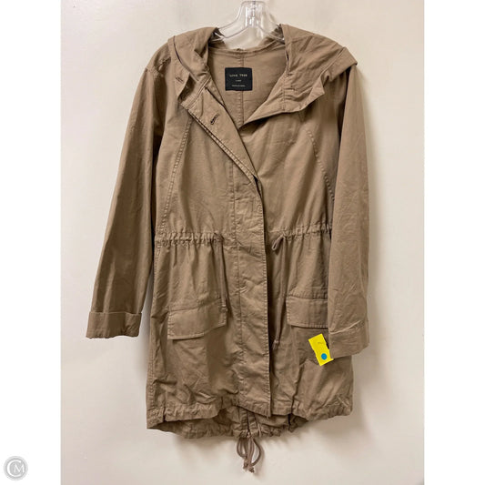 Jacket Utility By Love Tree In Brown, Size: L