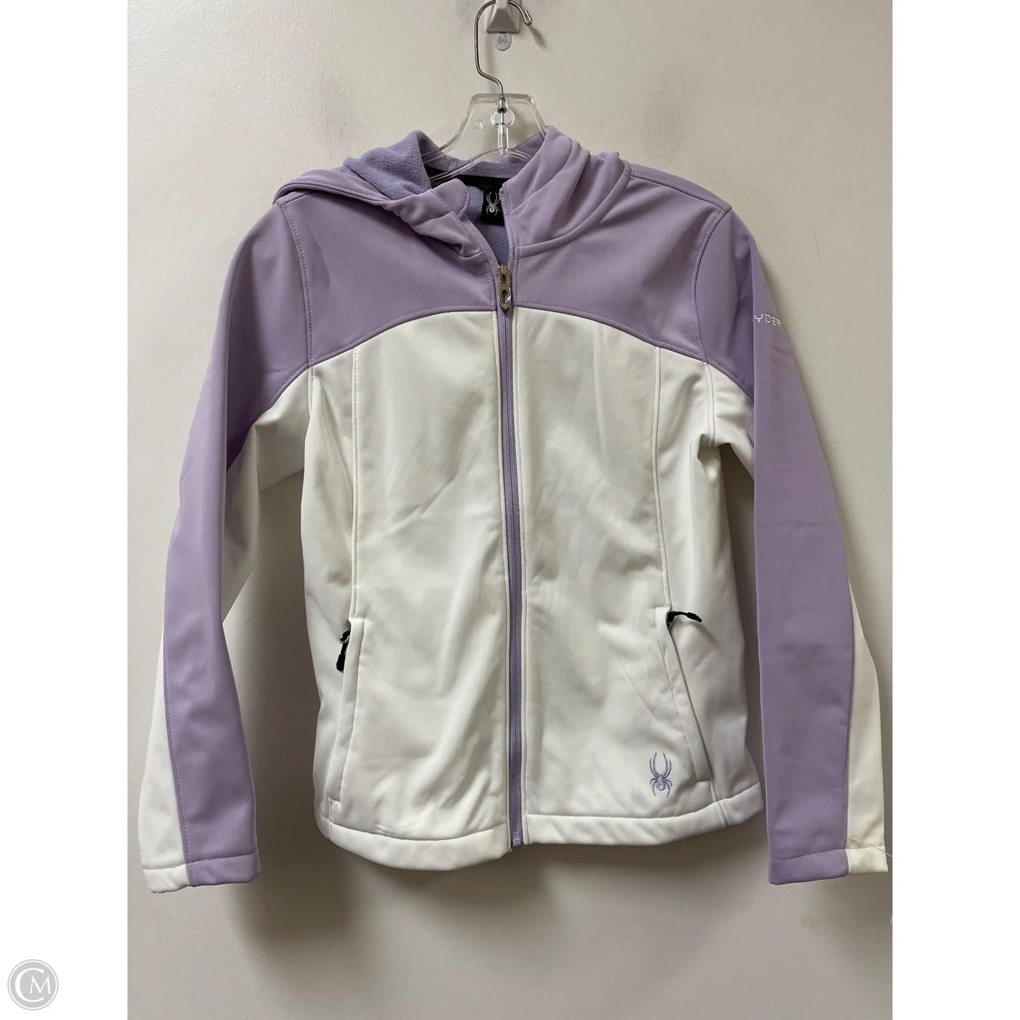 Athletic Jacket By Spyder In Purple, Size: S