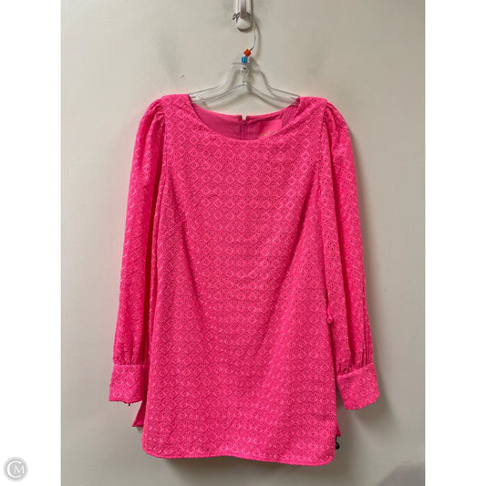 Dress Designer By Lilly Pulitzer In Pink, Size: M