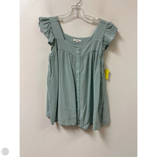 Top Short Sleeve By Pleione In Blue, Size: Xs