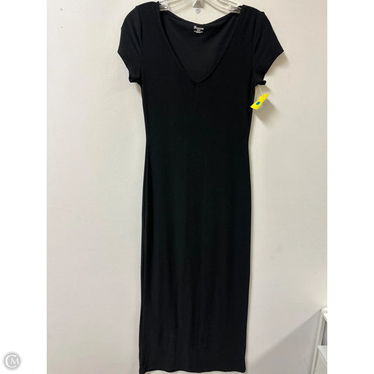 Dress Casual Maxi By No Boundaries In Black, Size: S
