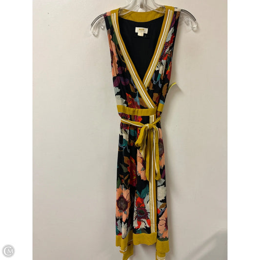 Dress Casual Midi By Maeve In Multi-colored, Size: S