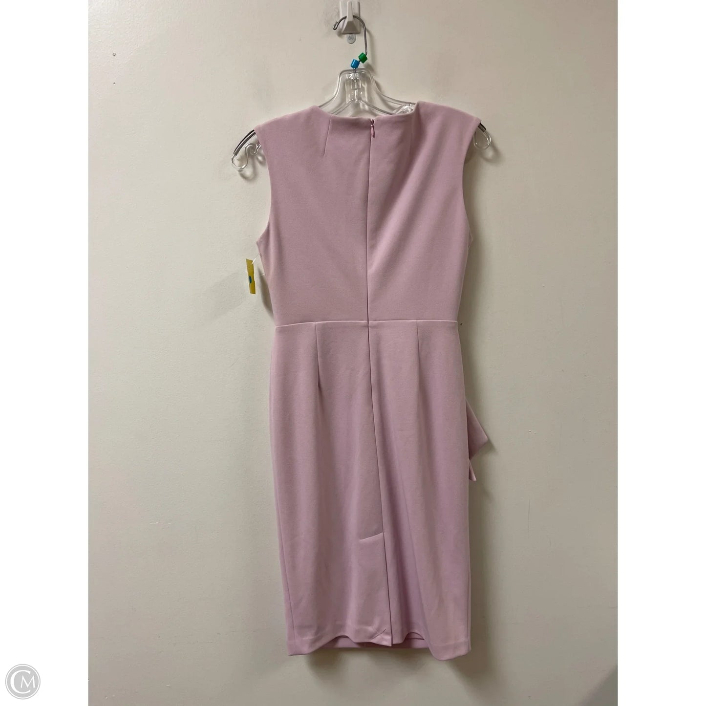 Dress Casual Midi By Calvin Klein In Pink, Size: Xsp