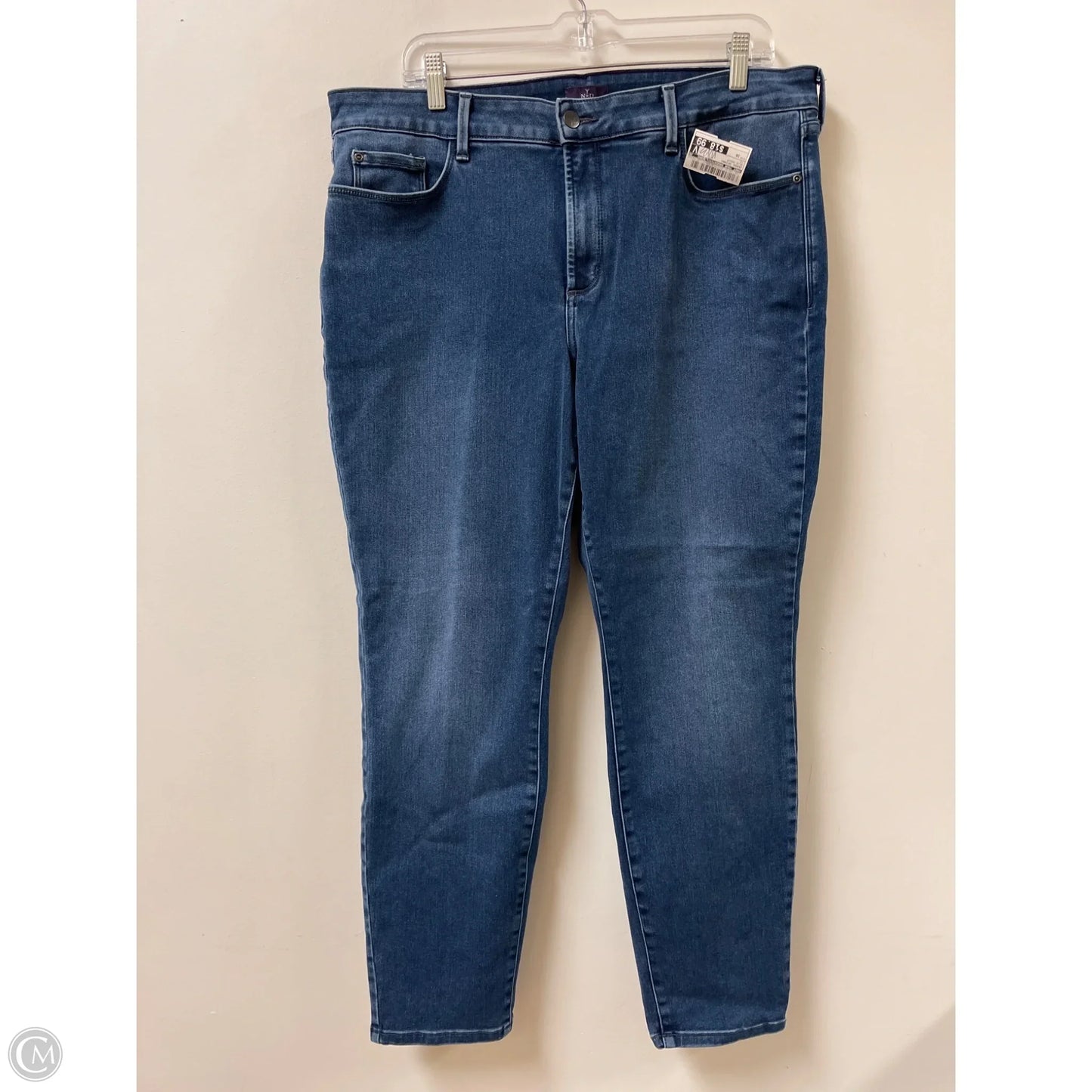 Jeans Skinny By Not Your Daughters Jeans In Blue Denim, Size: 16