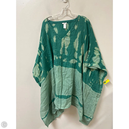 Tunic Long Sleeve By Pure Jill In Green, Size: Xl