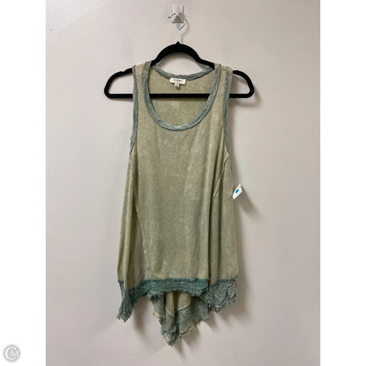 Tunic Sleeveless By Umgee In Green, Size: S