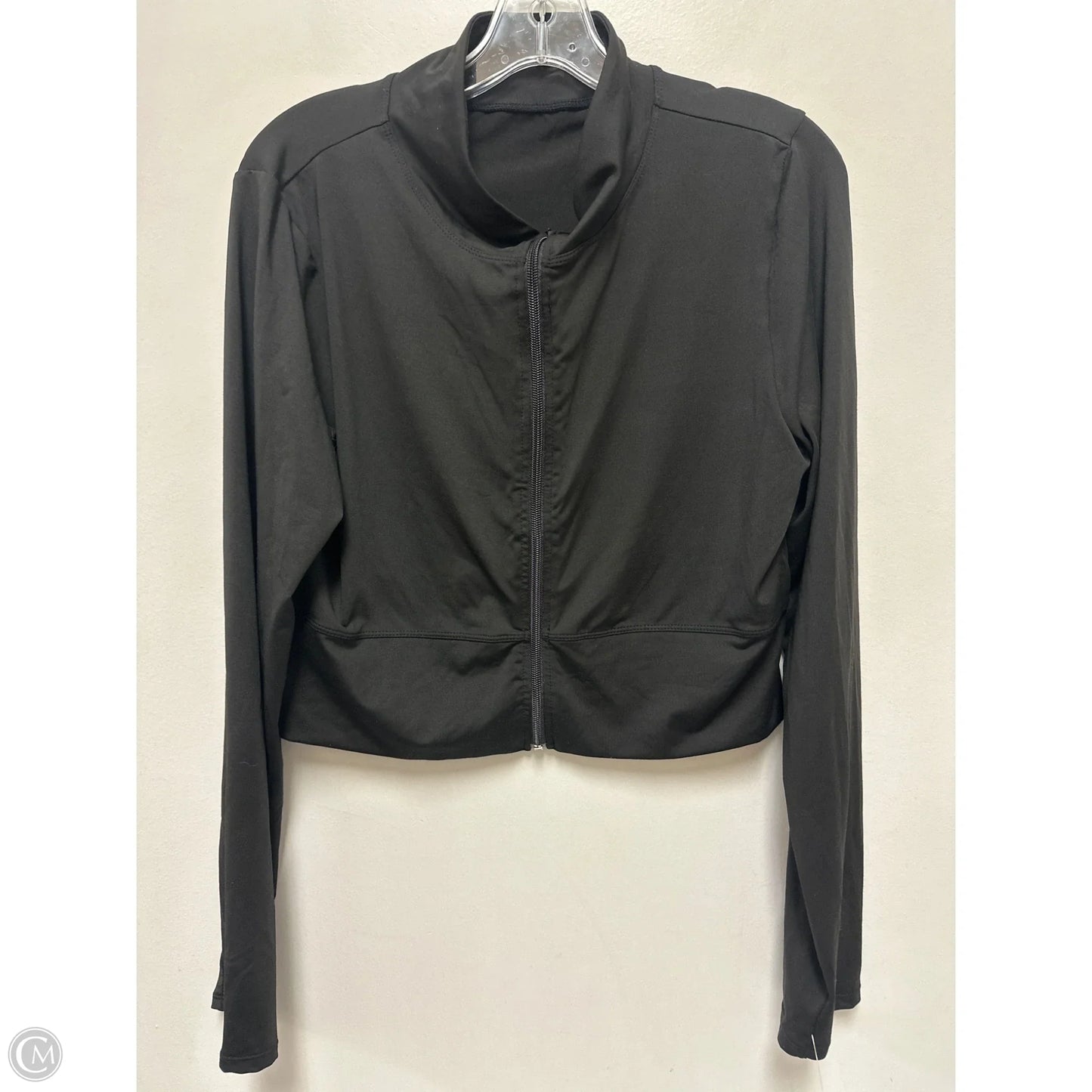 Athletic Jacket By Shein In Black, Size: Xl