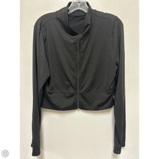 Athletic Jacket By Shein In Black, Size: Xl