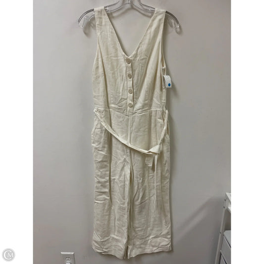 Jumpsuit By Loft In Cream, Size: S