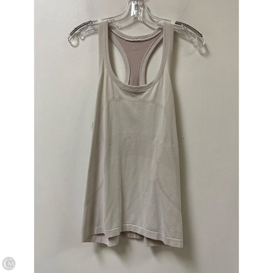 Athletic Tank Top By Lululemon In Pink, Size: M