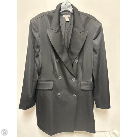 Blazer By H&m In Black, Size: Xl