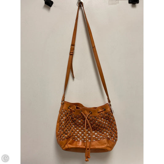 Handbag Leather By Clothes Mentor, Size: Medium