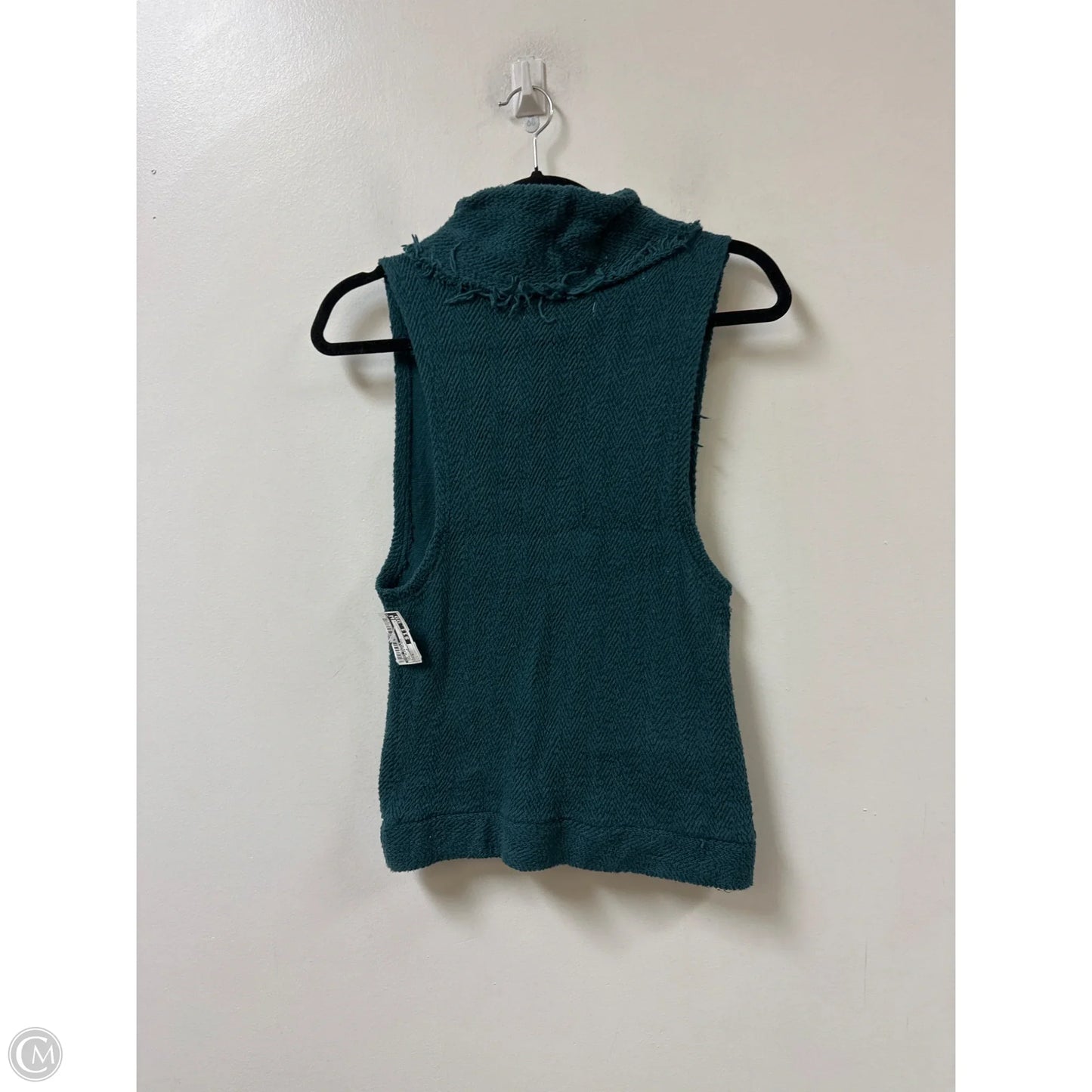 Top Sleeveless By Free People In Teal, Size: S