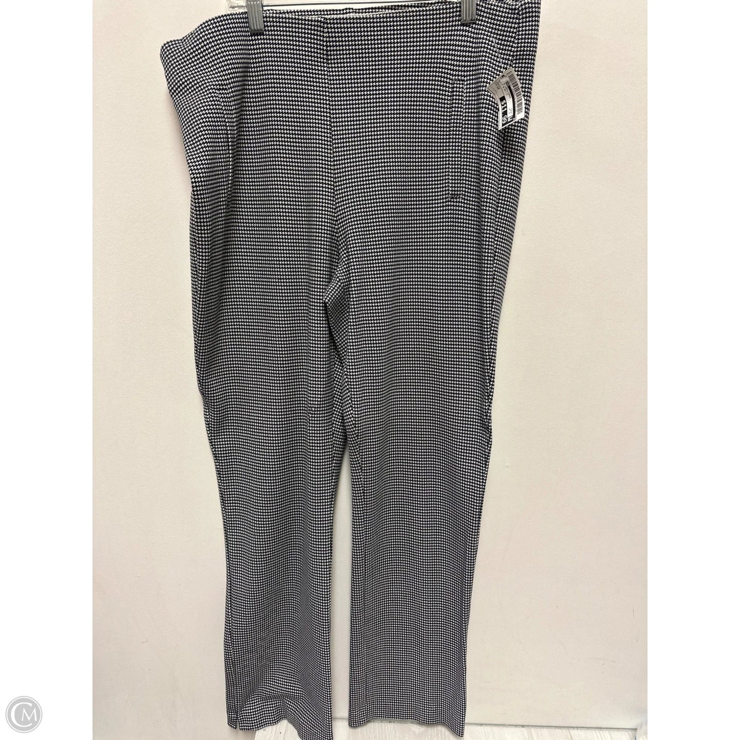 Pants Leggings By Chicos In Black & White, Size: 12