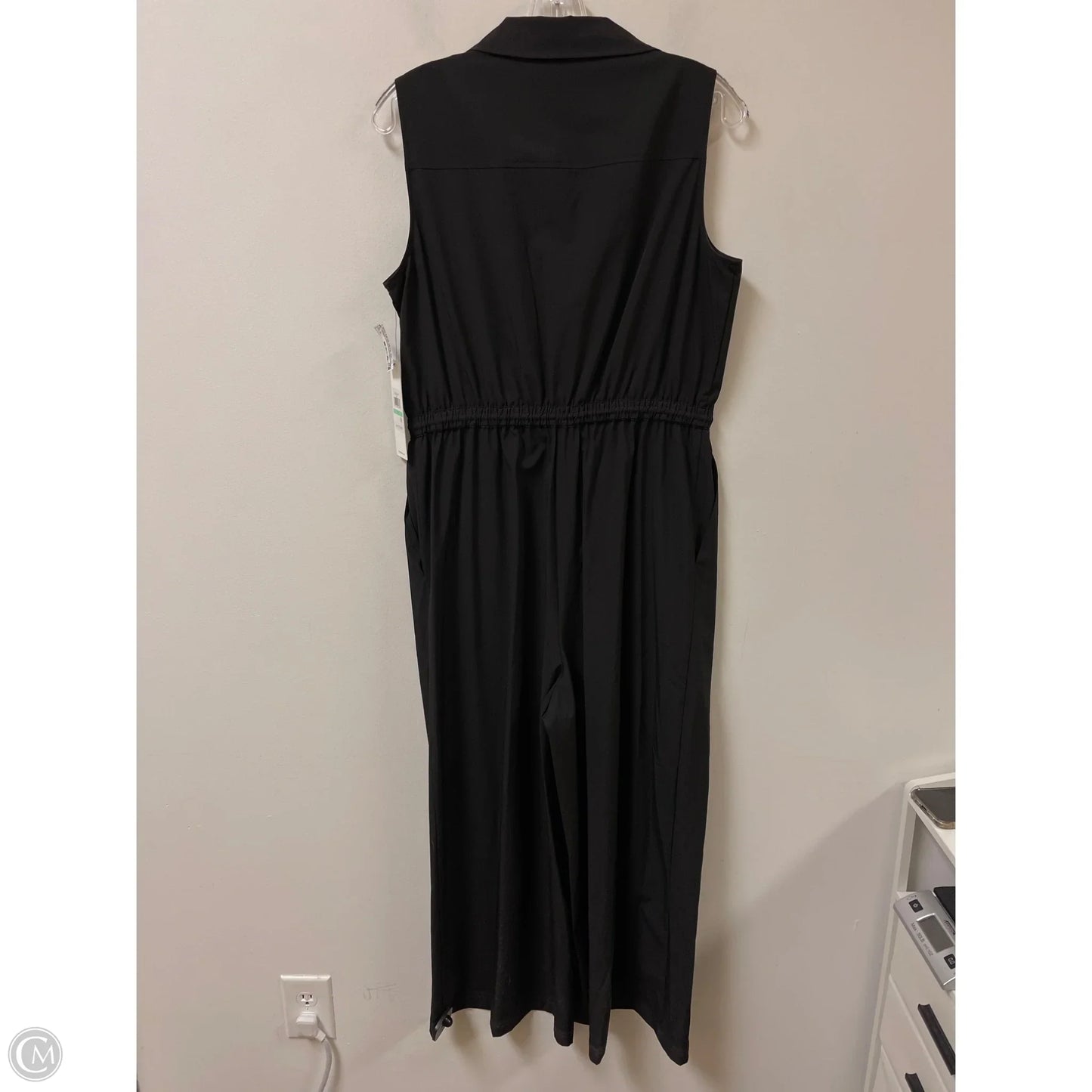 Jumpsuit By Calvin Klein In Black, Size: M