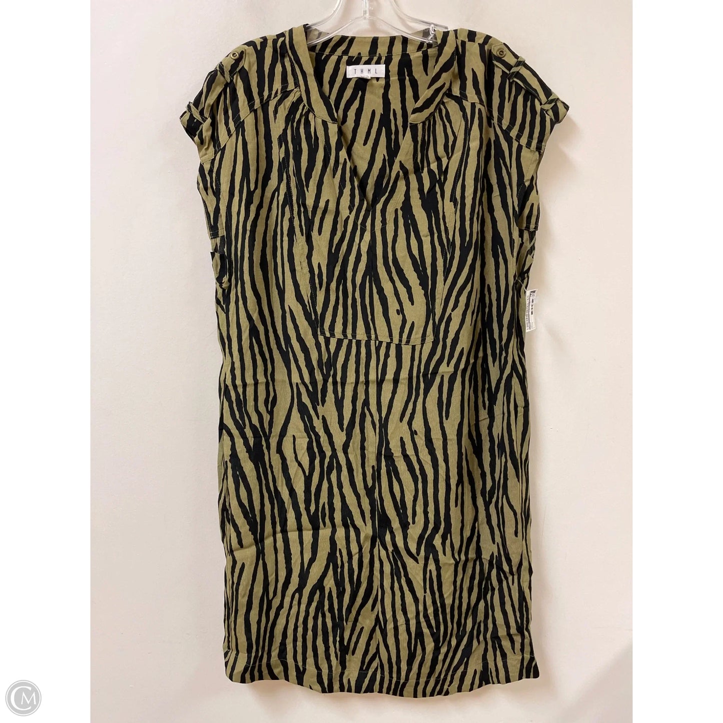 Dress Casual Midi By Thml In Green, Size: S