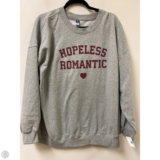 Sweater By Old Navy In Grey, Size: L