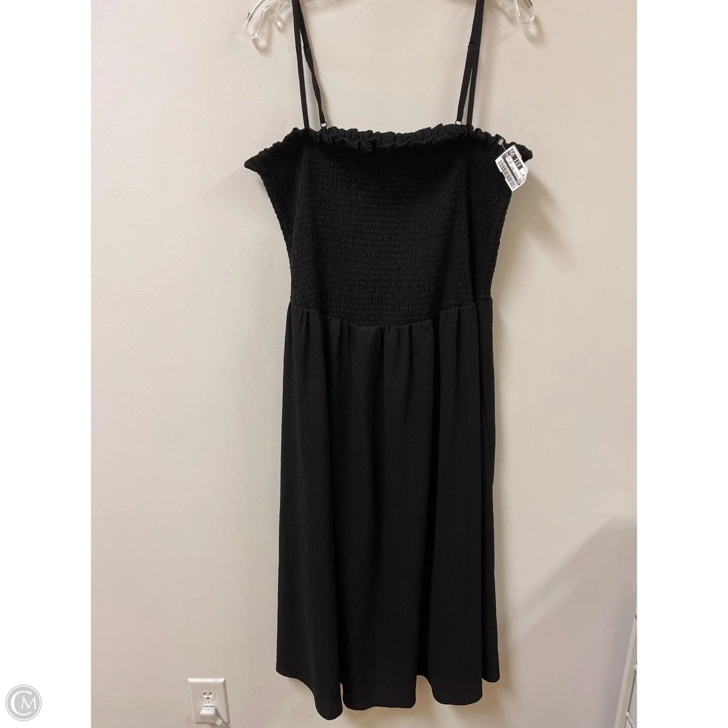 Dress Casual Maxi By H&m In Black, Size: 4x