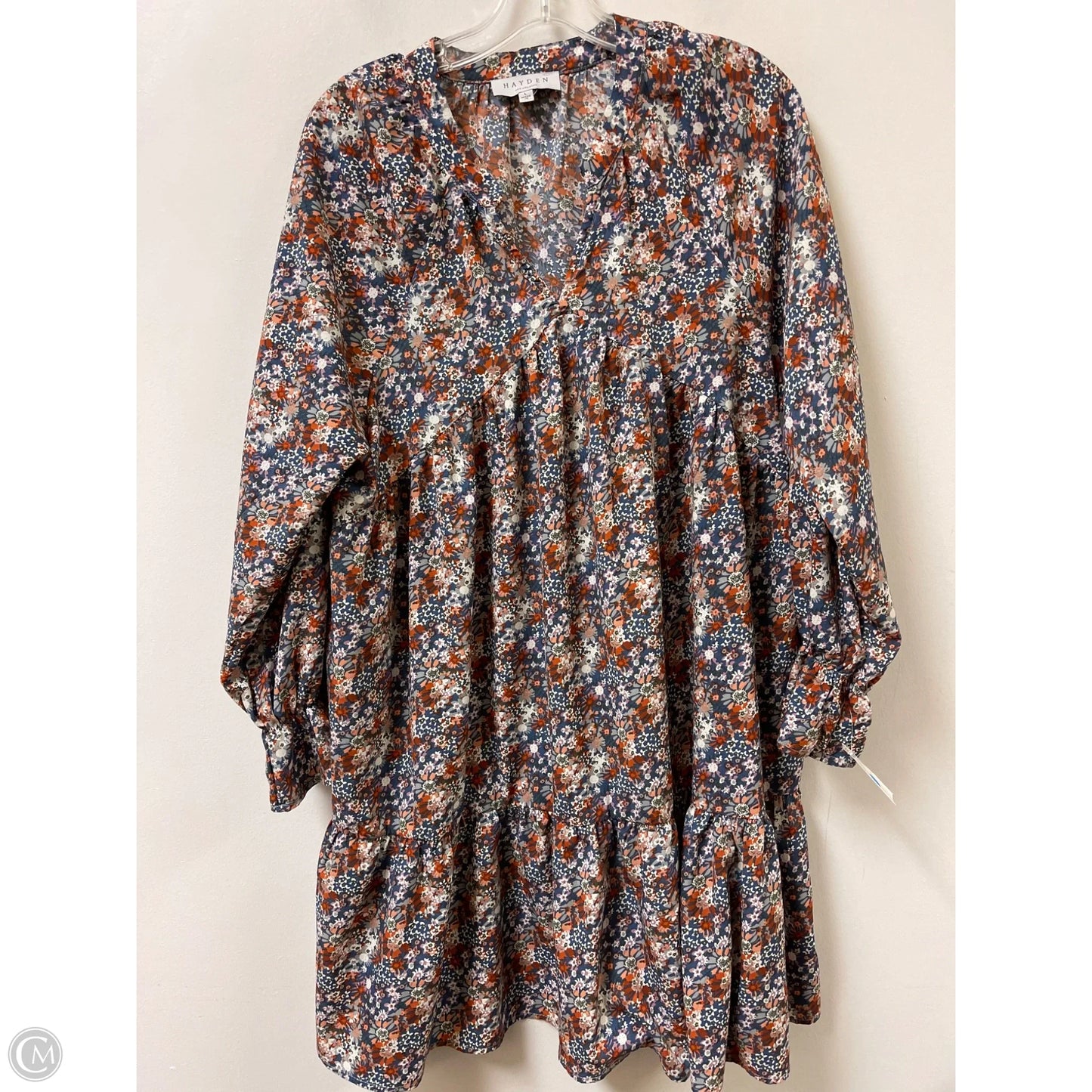Dress Casual Midi By Hayden La In Floral Print, Size: L