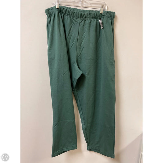 Pants Lounge By Woman Within In Green, Size: 1x