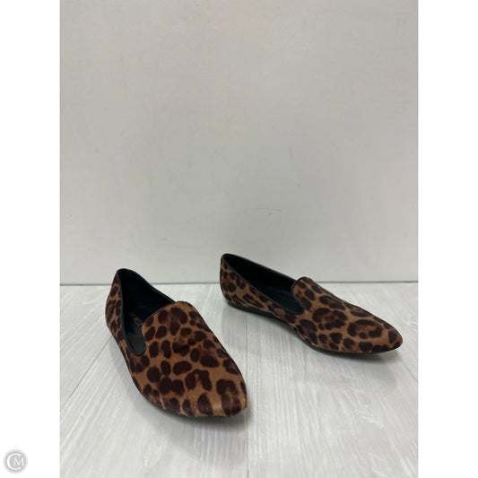 Shoes Flats By Nine West In Animal Print, Size: 8