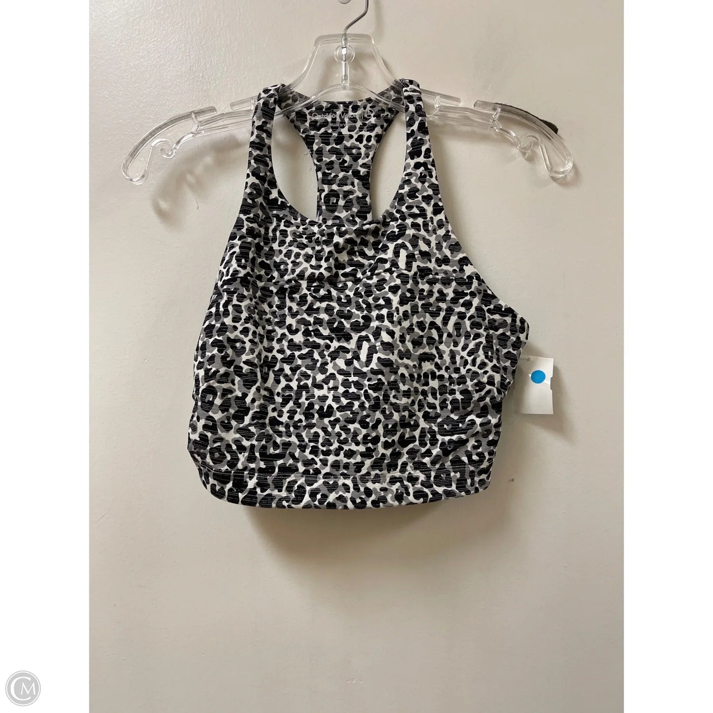 Athletic Bra By Outdoor Voices In Animal Print, Size: M