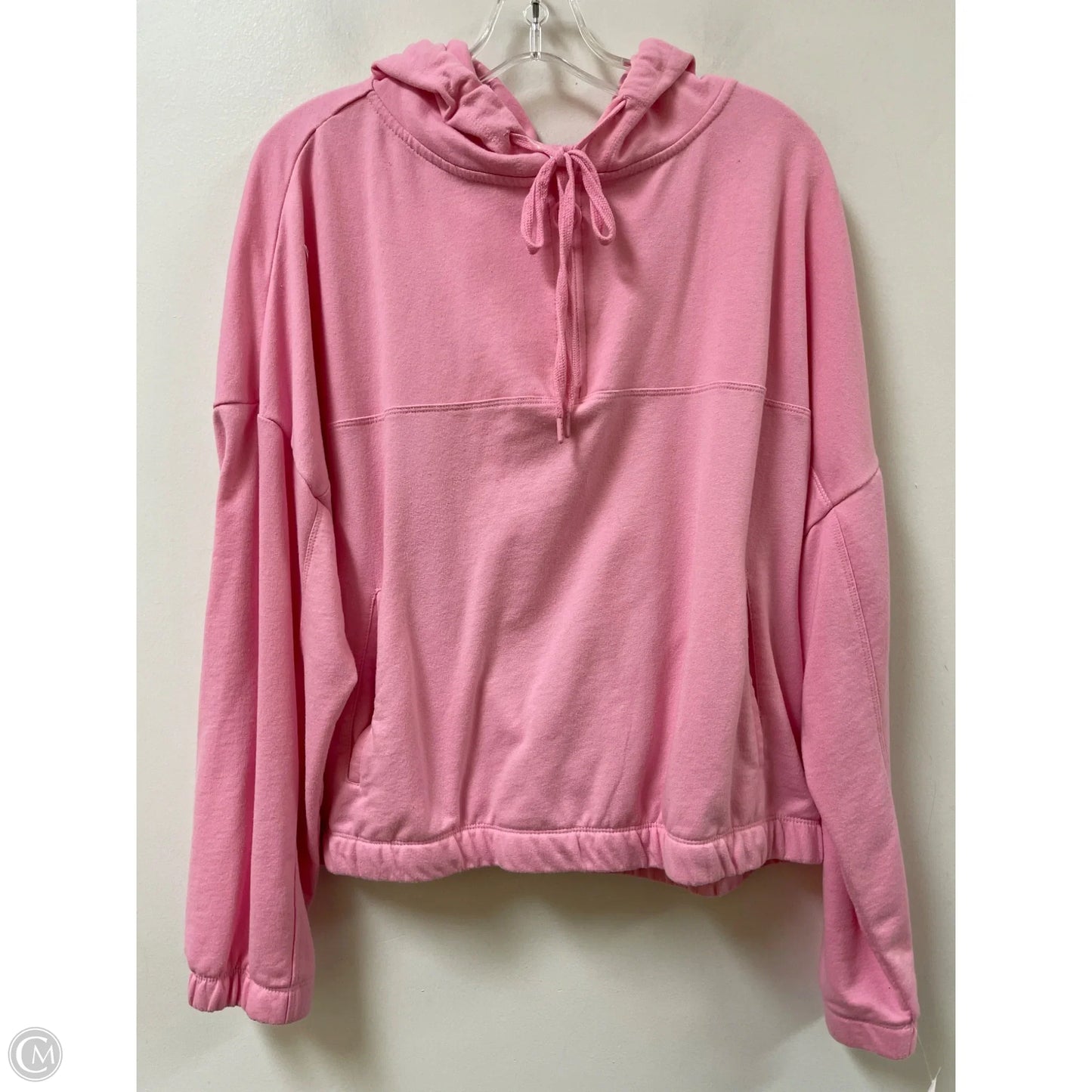 Athletic Sweatshirt Hoodie By Avia In Pink, Size: 2x