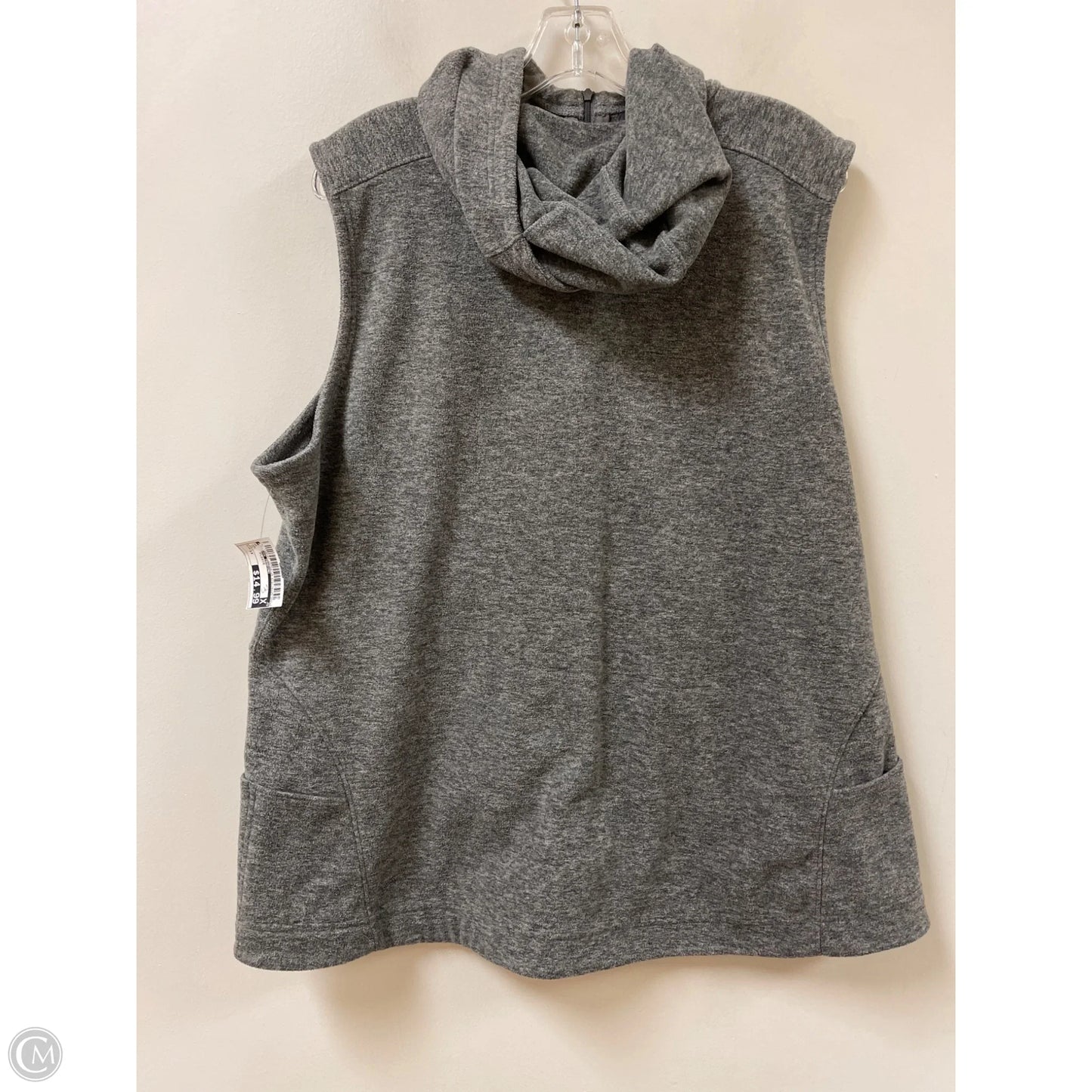Vest Fleece By Duluth Trading In Grey, Size: 1x
