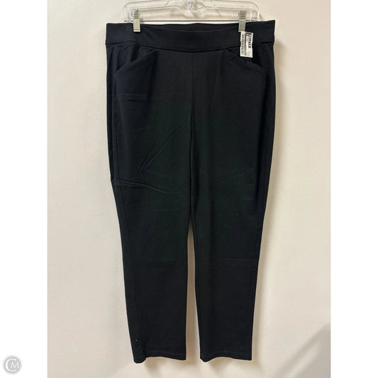 Pants Leggings By Chicos In Black, Size: 12