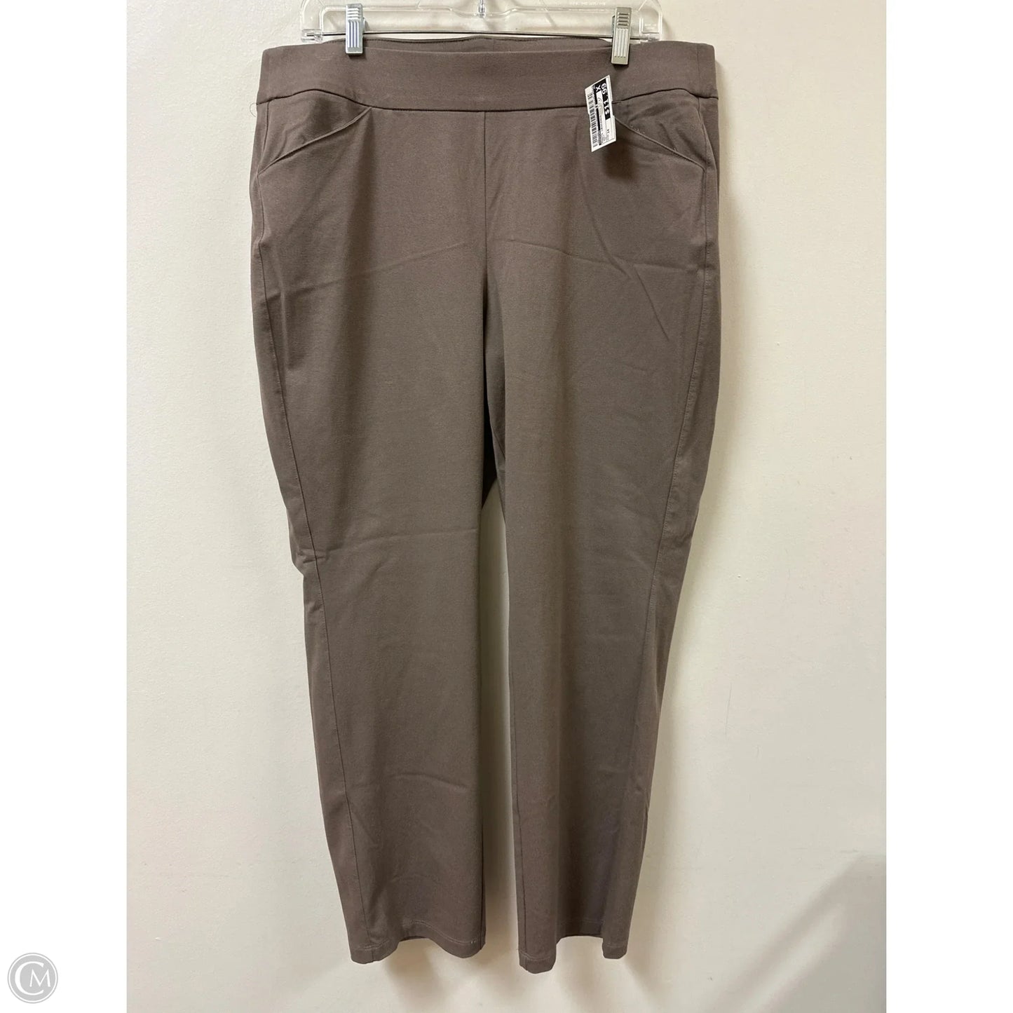 Pants Leggings By Chicos In Grey, Size: 14