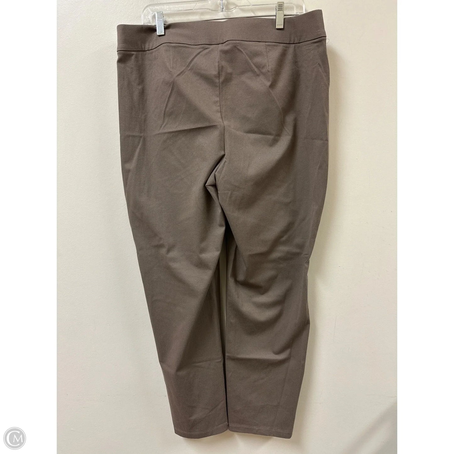 Pants Leggings By Chicos In Grey, Size: 14