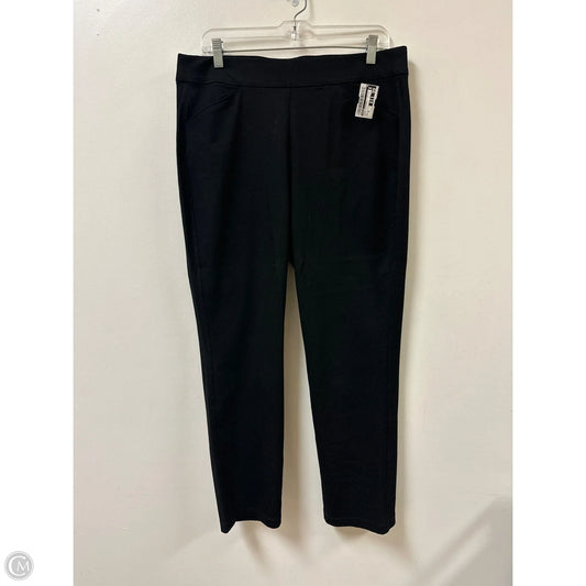 Pants Leggings By Chicos In Black, Size: 12